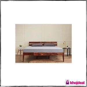 Wakefit Bed Frame : Sheesham Wood, Double